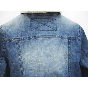 マークジェイコブス MARC JACOBS ボア デニムジャケット XS 青系 