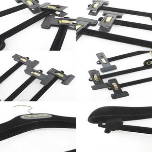 セリーヌ CELINE ハンガー1本 パンツハンガー3本セット ブラック 黒