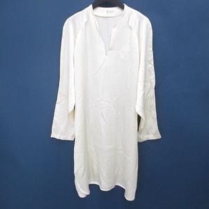 ラピーヌ ブランシュ Lapine blanche 長袖 シャツ ブラウス チュニック 