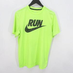ナイキ NIKE スポーツウェア 半袖 カットソー Tシャツ M 黄