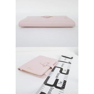未使用品 ディオール Dior 手帳カバー ノート ピンク系 文具 ロゴ文字 