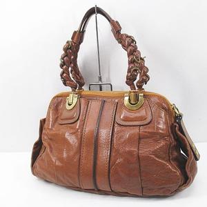 クロエ CHLOE エロイーズ トートバッグ ブラウン 茶系 レザー  