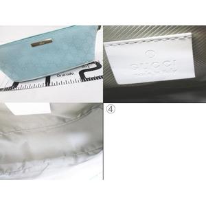 グッチ GUCCI アクセサリーポーチ ミニハンドバッグ GGキャンバス 039 