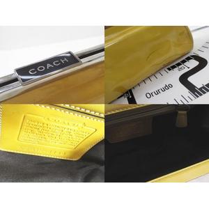 コーチ COACH ガマ口 ショルダーバッグ ポシェット 8149 イエロー