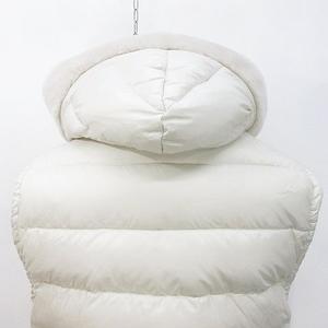 美品✨エンメティ ダウンベスト ムートン ボア トグルボタン アイボリー L相当 美品✨エンメティ ダウンベスト ムートン ボア トグルボタン