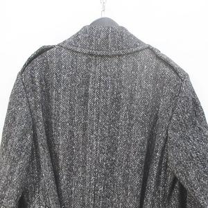 トムフォード TOM FORD ロング丈 チェスターコート 46R 灰系 グレー