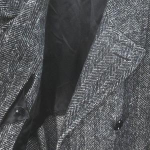 トムフォード TOM FORD ロング丈 チェスターコート 46R 灰系 グレー