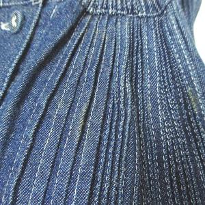 ピンクハウス PINK HOUSE 長袖 ロング丈 フレアワンピース デニム