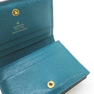 グッチ GUCCI ヒグチユウコ コラボ 2つ折り財布 グリーン レディース 