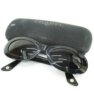 シャネル CHANEL サングラス 52□19 135 ブラック 黒 フルリム CC 