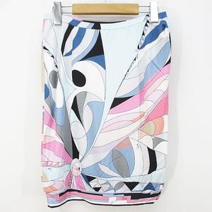 エミリオプッチ EMILIO PUCCI プッチ柄 タイトスカート スカート 38 