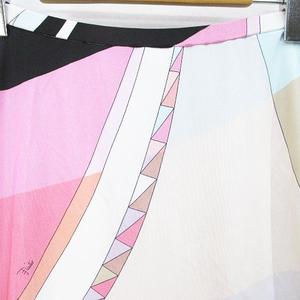 エミリオプッチ EMILIO PUCCI プッチ柄 タイトスカート スカート 38 