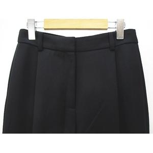 シーバイクロエ SEE BY CHLOE ロング丈 テーパードパンツ 36 黒系 