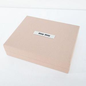 ミュウミュウ miumiu 空箱 空き箱 保存箱 ギフト用 収納 小物入れ 