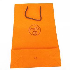 エルメス HERMES 紙袋 3枚セット ショッパー ショップ袋 オレンジ系