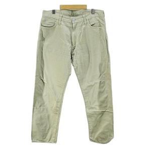 卸し売り購入 エヴィス EVISU 2005F ロング丈 チノパンツ ジップフライ 34×34 メンズウェア