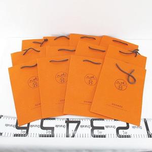 エルメス HERMES 12枚セット 紙袋 ショッパー ショップ袋 純正 付属品 ロゴ オレンジ系 その他