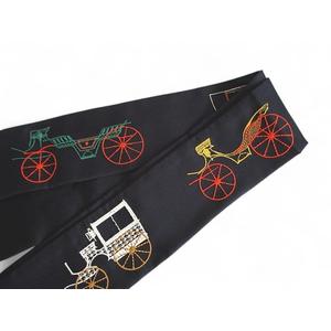 エルメス HERMES ツイリーロング アトゥベルリンヌ シルク ブルーノワール マルチカラー スカーフ 854175S HTH2407 レディース