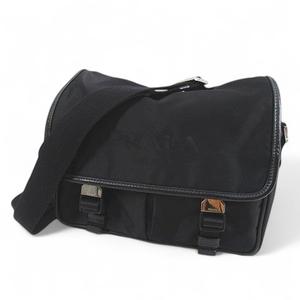プラダ PRADA VA0769 ショルダーバッグ メッセンジャーバッグ ブラック 黒系  メンズ レディース