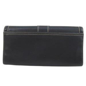 コーチ COACH ソーホー ロングウォレット 長財布 ベルトデザイン ブラック 黒系 レザー レディース