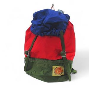 ミズノ MIZUNO バックパック リュック カラーブロック レッド 赤  ヴィンテージ メンズ レディース