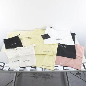 ルイヴィトン LOUIS VUITTON 11枚セット 保存袋 収納袋 巾着 純正 付属