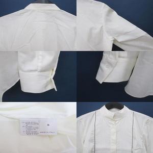 ブルネロクチネリ BRUNELLO CUCINELLI 長袖 シャツ ブラウス S 白系