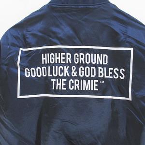 クライミー CRIMIE リバーシブル スカジャン ジャケット トラ柄 M 紺系  