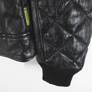 アルマーニ ジーンズ ARMANI JEANS 羊革 ラムレザー ジャケット XS/46