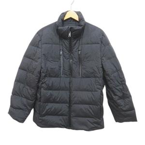 プラダ PRADA SGN946 2018 ダウンジャケット ブルゾン 46 黒系 ブラック ジップアップ 国内正規 プラダジャパン メンズ