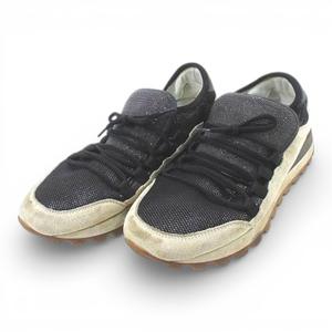 ブルネロクチネリ BRUNELLO CUCINELLI ローカット スニーカー 37 ブラック 黒系 レディース