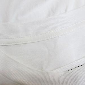 メゾンマルジェラ 10 Maison Margiela 10 半袖 Tシャツ カットソー 48 白系 ホワイト イタリア製 プリント メンズ