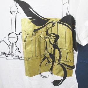 プラダ PRADA 2016 猴 半袖 Tシャツ カットソー M 白系 ホワイト イタリア製 プリント メンズ