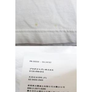 プラダ PRADA 2016 猴 半袖 Tシャツ カットソー M 白系 ホワイト イタリア製 プリント メンズ