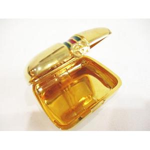 グッチ GUCCI パフュームボトル入れ 小物入れ シェリーライン ゴールド OLD GUCCI オールドグッチ ヴィンテージ その他