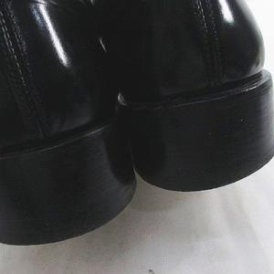 グッチ GUCCI ペニーローファー 40.5E ブラック 黒系 レザー イタリア製 メンズ