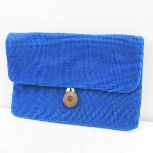 ロンハーマン Ron Herman NENE BAGS コラボ クラッチバッグ ブルー レディース