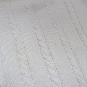 メゾンマルジェラ 14 Maison Margiela 14 S50HA0418 長袖 ニット セーター S 白系 ホワイト イタリア製 ケーブル編み メンズ