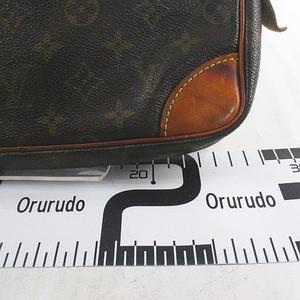 ルイヴィトン LOUIS VUITTON M51825 マルリードラゴンヌ セカンドバッグ モノグラム ブラウン 茶系 フランス製 メンズ レディース