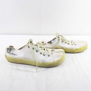 メゾンマルジェラ 22 Maison Margiela 22 TABIスニーカー ローカットスニーカー ホワイト 白系 キャンバス地 