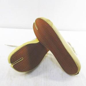 メゾンマルジェラ 22 Maison Margiela 22 TABIスニーカー ローカットスニーカー ホワイト 白系 キャンバス地 