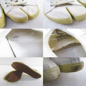 メゾンマルジェラ 22 Maison Margiela 22 TABIスニーカー ローカットスニーカー ホワイト 白系 キャンバス地 