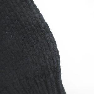 メゾンマルジェラ 14 Maison Margiela 14 S50GP0131 S16571 半袖 サマーニット セーター S 黒系 ブラック リブ 無地 メンズ