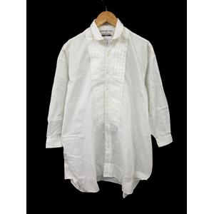 イリアンローブ iliann loeb シャツワンピース 長袖 オーバー タック  