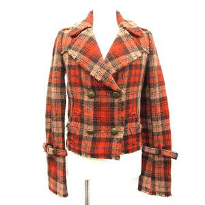 BURBERRY バーバリー　ブルーレーベル　チェック　Pコート. バーバリーブルーレーベル BURBERRY BLUE LABEL Pコート ピーコート