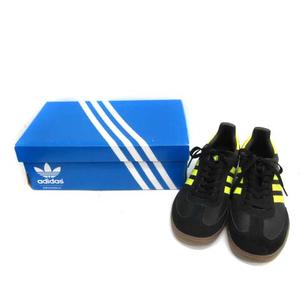 adidas 黒/黄色 スエードシューズ　26.5センチ　箱あり 未使用に近い adidas 黒/黄色 スエードシューズ 26.5センチ 箱あり 未使用に