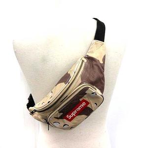 supreme シュプリーム 17ss レザーウエストバッグ デザートカモ Supreme SUPREME シュプリーム 17SS Leather Waist Bag Desert