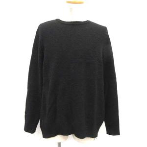 ソフネット SOPHNET. XL ニット セーター 長袖 ウール 黒 ブラック /TK