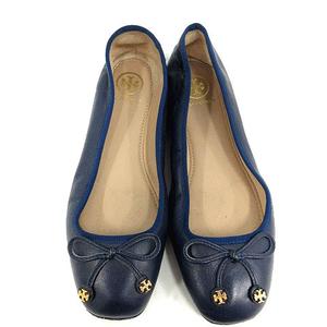 トリーバーチ TORY BURCH パンプス フラット バレエシューズ レザー 