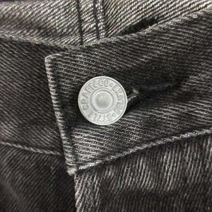 エヴィス　ブラックデニム 35×35 EVISU エヴィス NO 2 LOT2001 W32 先染め ブラック ジーンズ